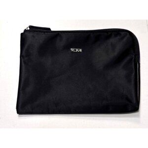 TUMI Amenity Travel Toiletry Black Bag Case Kit Delta First Class